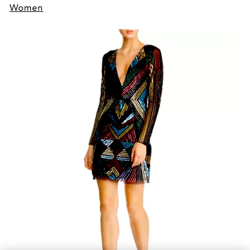 Aidan Cocktail dress from Bloomingdale’s.